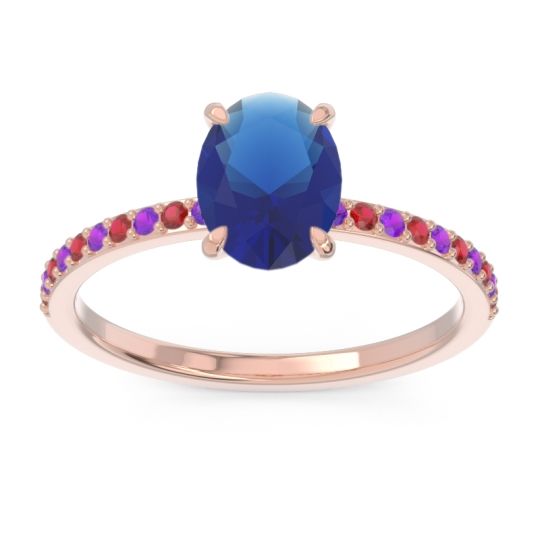 Oval Pave Presya Ring