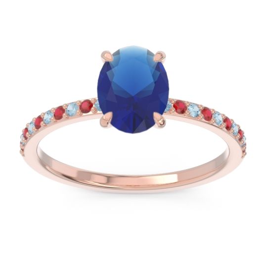 Oval Pave Presya Ring