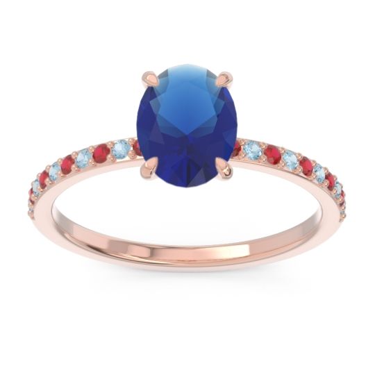 Oval Pave Presya Ring