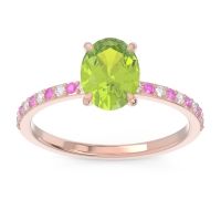 Oval Pave Presya Ring