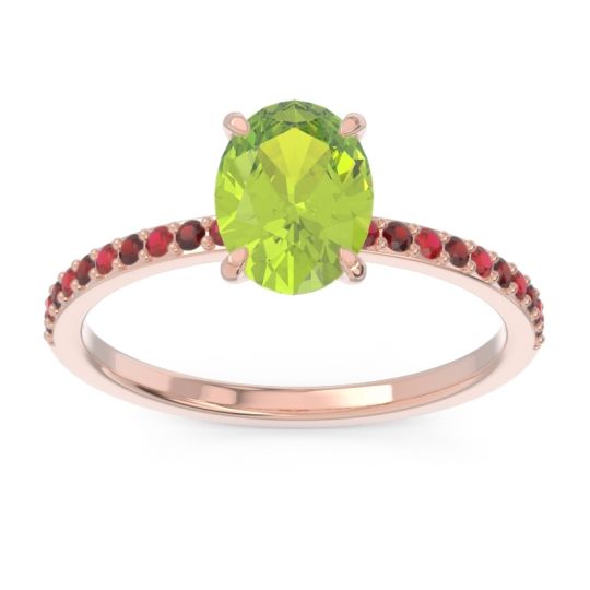 Oval Pave Presya Ring