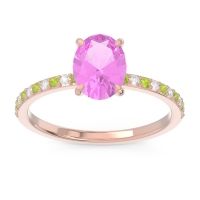 Oval Pave Presya Ring
