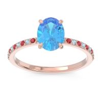 Oval Pave Presya Ring