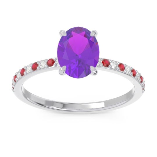 Oval Pave Presya Ring