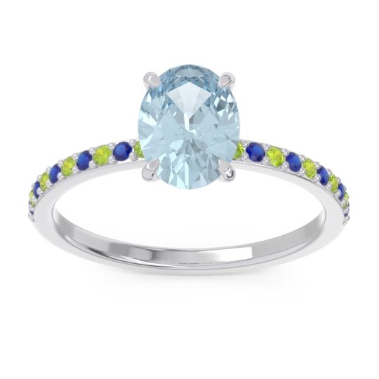 Oval Pave Presya Ring