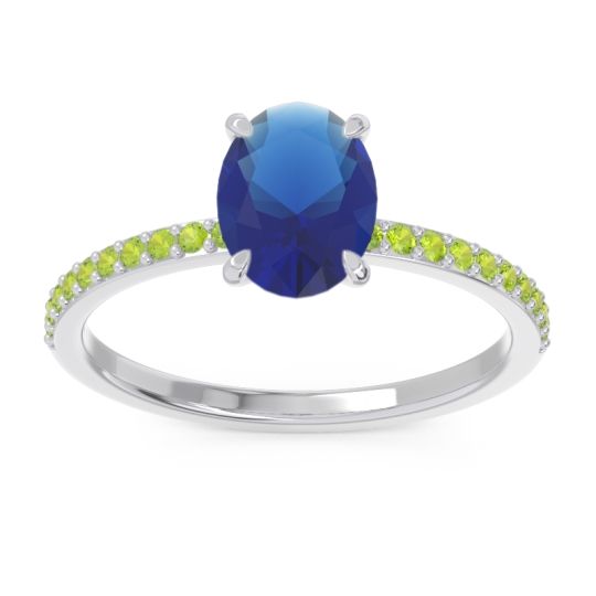 Oval Pave Presya Ring