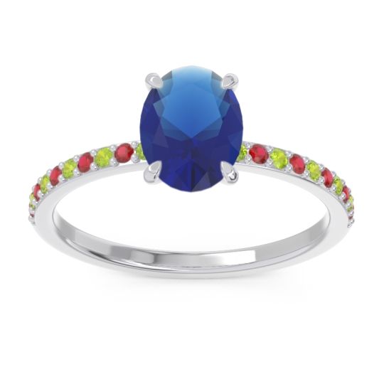 Oval Pave Presya Ring