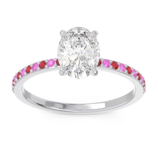 Oval Pave Presya Ring