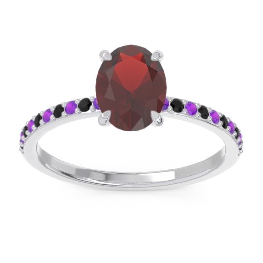 Oval Pave Presya Ring