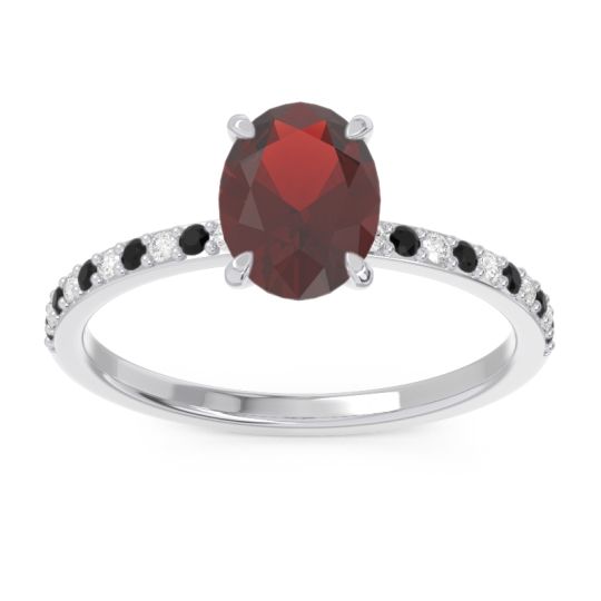 Oval Pave Presya Ring