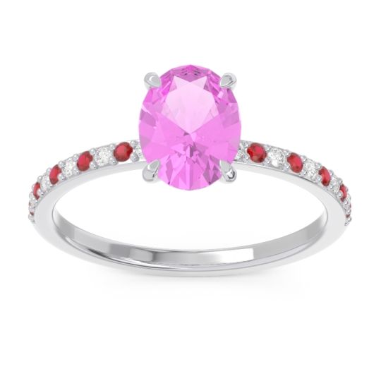 Oval Pave Presya Ring