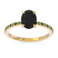 Oval Pave Presya Ring