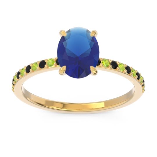 Oval Pave Presya Ring