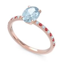 Oval Pave Presya Ring