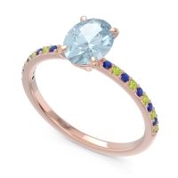 Oval Pave Presya Ring