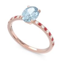 Oval Pave Presya Ring