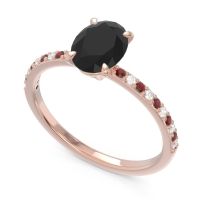 Oval Pave Presya Ring