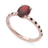 Oval Pave Presya Ring