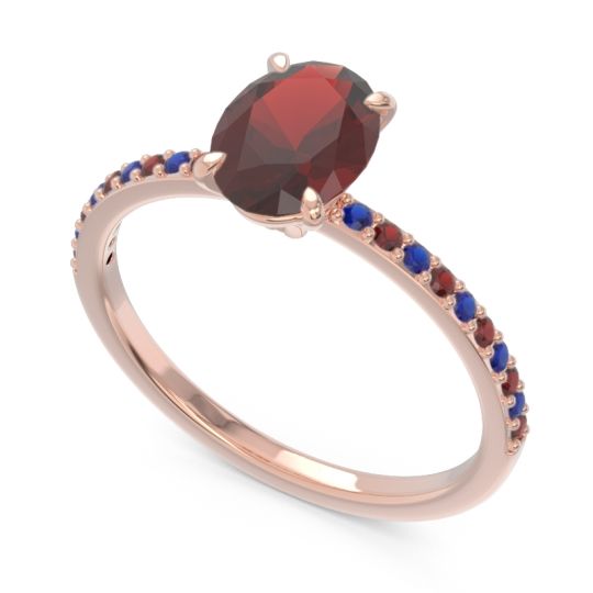 Oval Pave Presya Ring