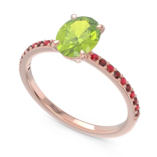 Oval Pave Presya Ring
