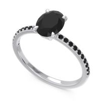Oval Pave Presya Ring
