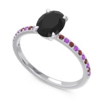 Oval Pave Presya Ring