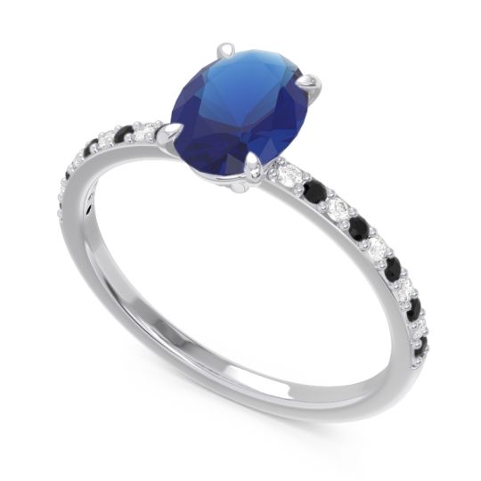 Oval Pave Presya Ring