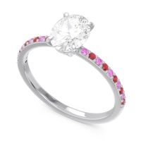 Oval Pave Presya Ring
