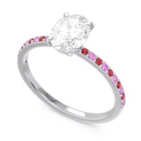 Oval Pave Presya Ring