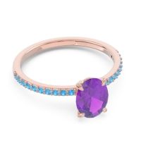 Oval Pave Presya Ring