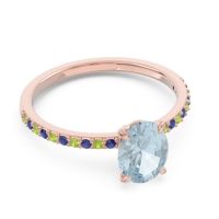 Oval Pave Presya Ring