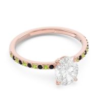 Oval Pave Presya Ring