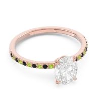 Oval Pave Presya Ring