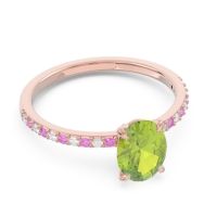 Oval Pave Presya Ring