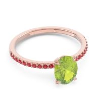 Oval Pave Presya Ring