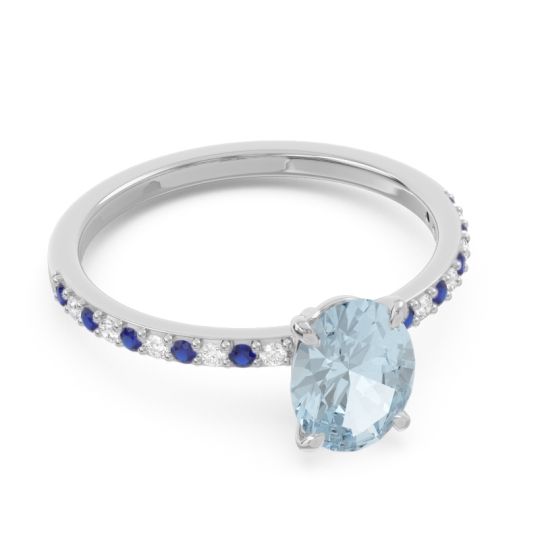 Oval Pave Presya Ring