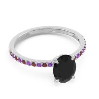 Oval Pave Presya Ring