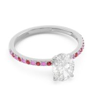 Oval Pave Presya Ring