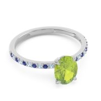 Oval Pave Presya Ring