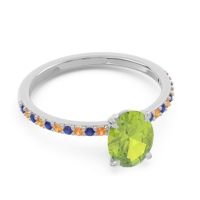 Oval Pave Presya Ring