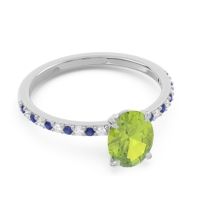 Oval Pave Presya Ring