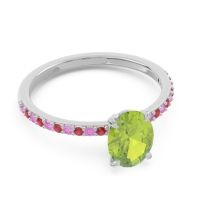 Oval Pave Presya Ring