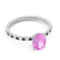 Oval Pave Presya Ring