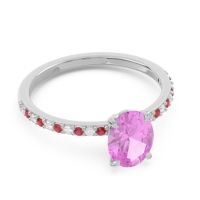 Oval Pave Presya Ring