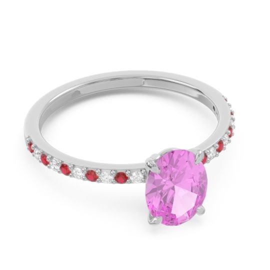 Oval Pave Presya Ring