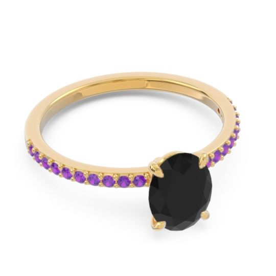 Oval Pave Presya Ring