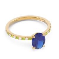 Oval Pave Presya Ring