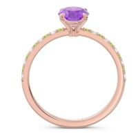 Oval Pave Presya Ring