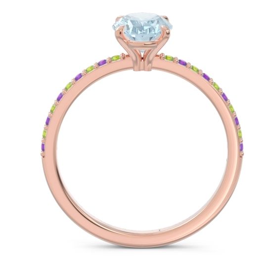 Oval Pave Presya Ring