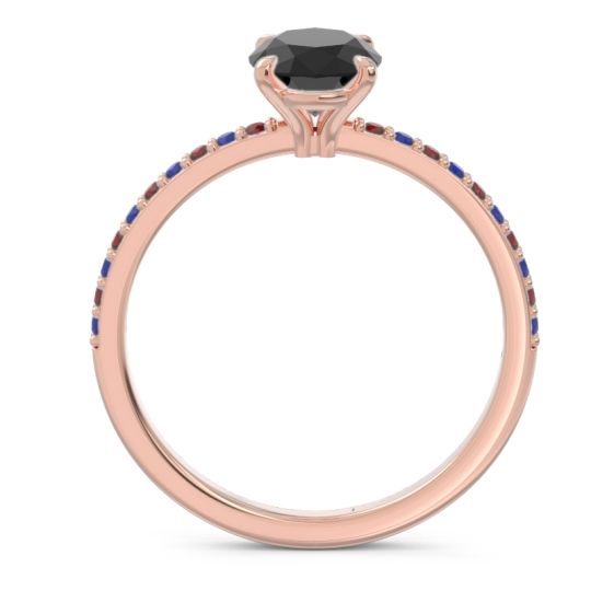 Oval Pave Presya Ring